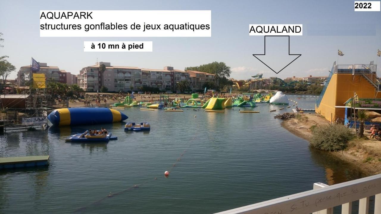 Lara 1 - Grand T2 Loggia Sans Vis-A-Vis Parking - Pres Centre-Port, Ile Des Loisirs, Plage Richelieu Agde Dış mekan fotoğraf